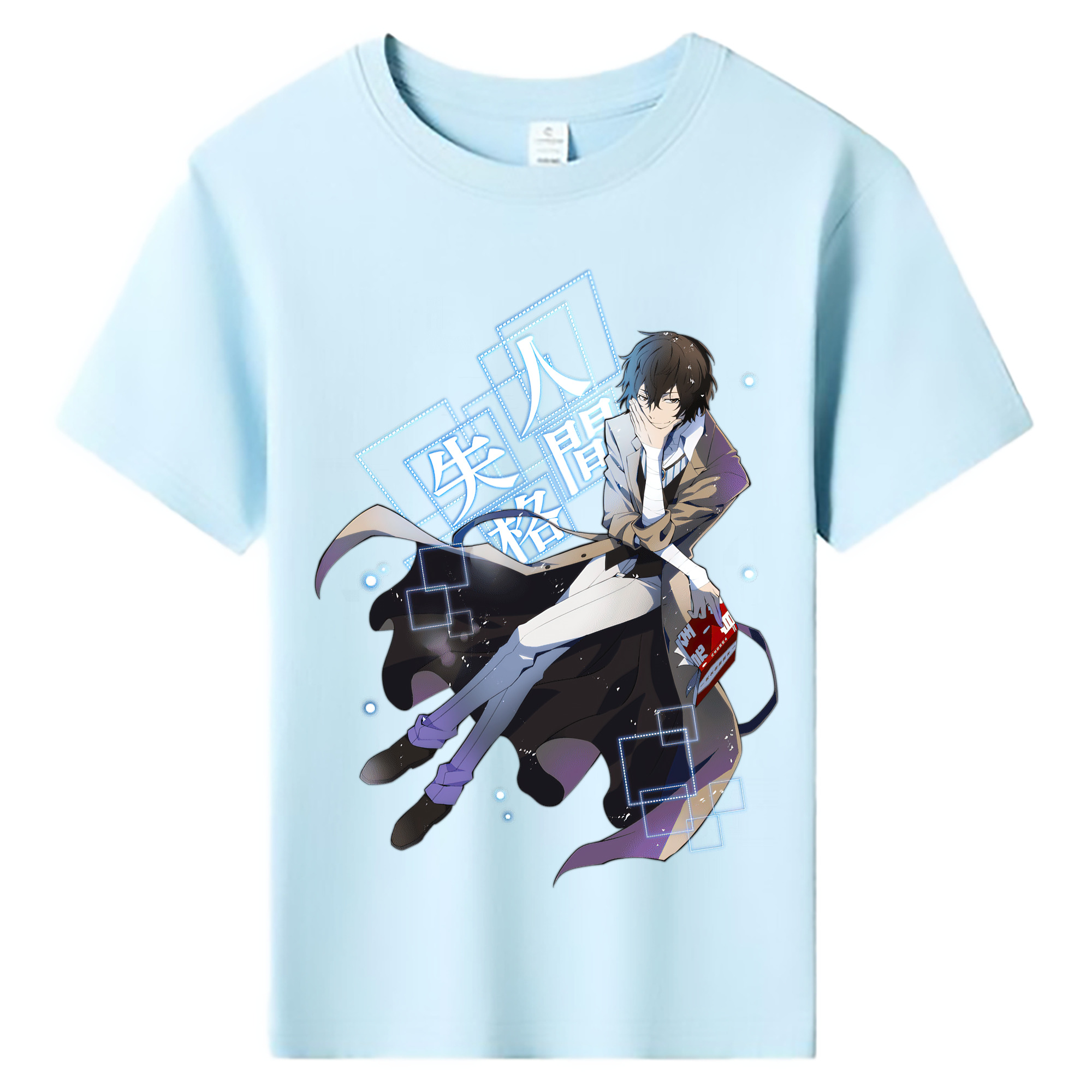 （画像用） 文豪ストレイドッグス Bungo Stray Dogs 綿100％キッズTシャツ（フロントプリント）